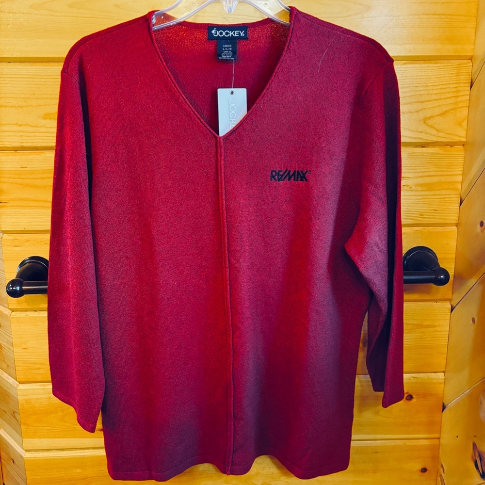 RE/MAX V- Neck Sweater and RE/MAX PIN